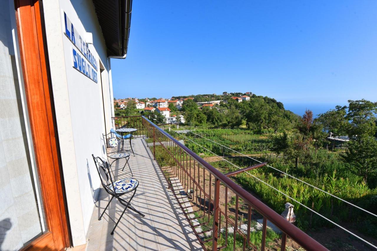 Apartament La Terrazza Sugli Dei Pianillo Zewnętrze zdjęcie