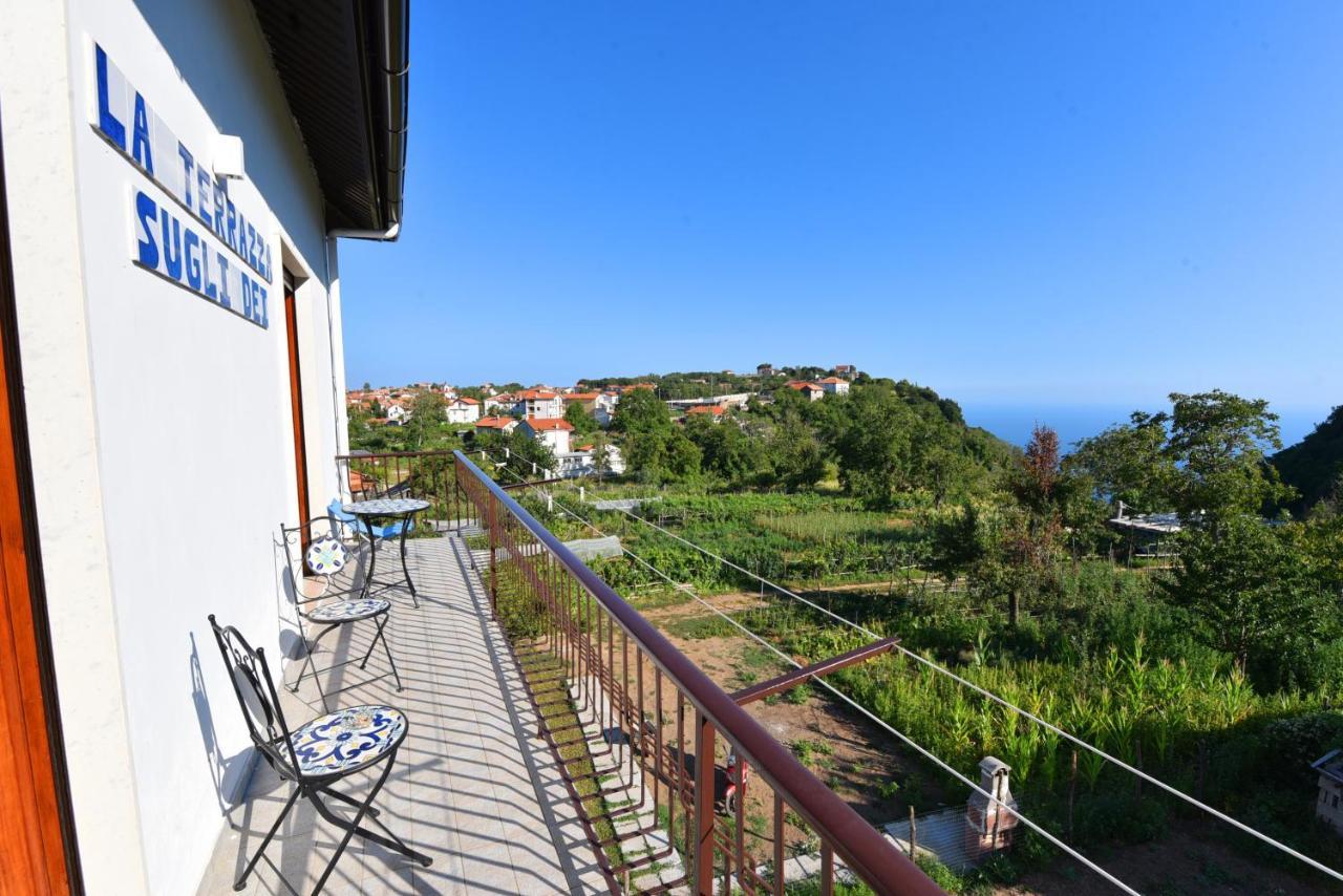 Apartament La Terrazza Sugli Dei Pianillo Zewnętrze zdjęcie